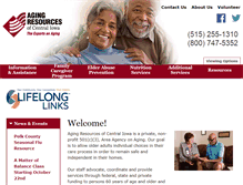 Tablet Screenshot of agingresources.com